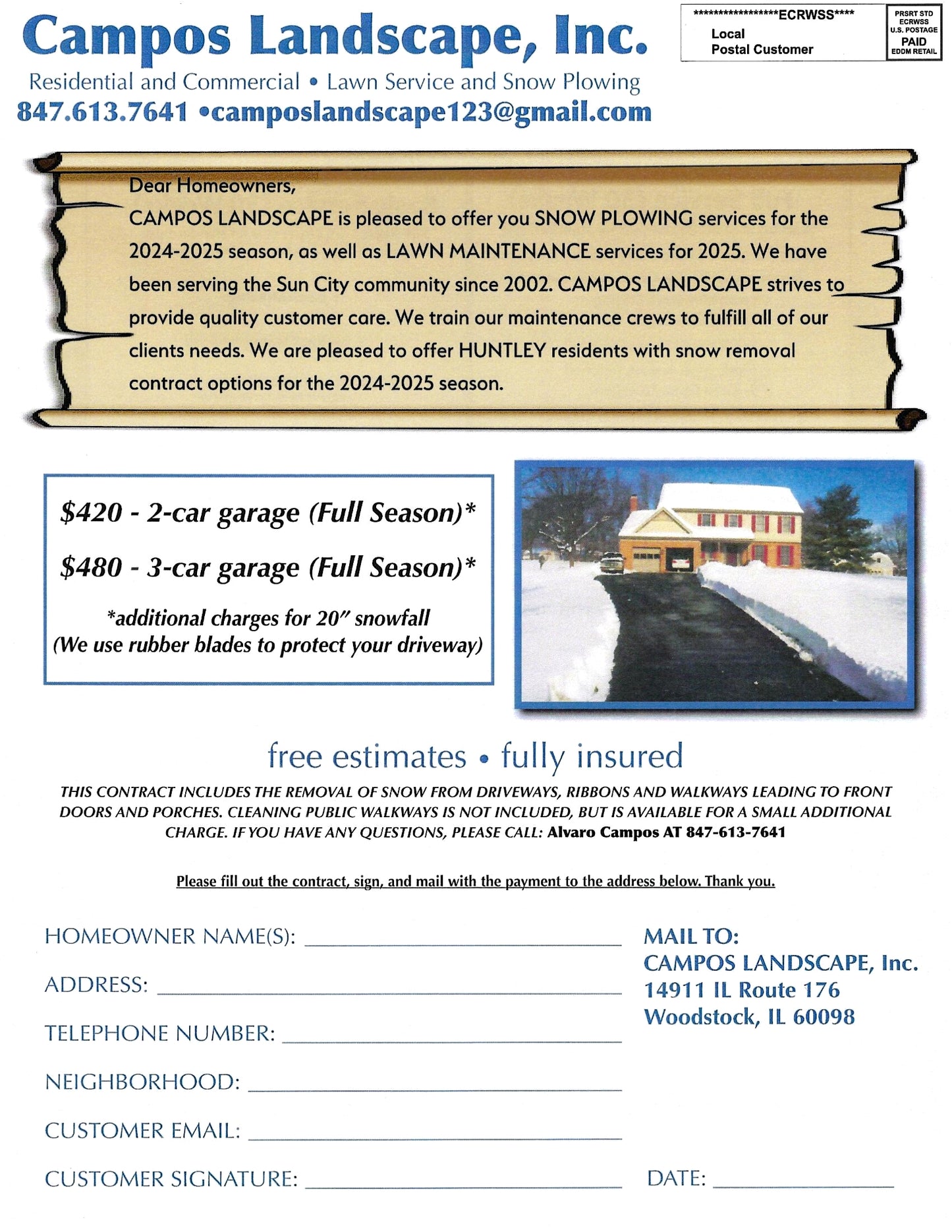 SNOW PLOWING SUN CITY